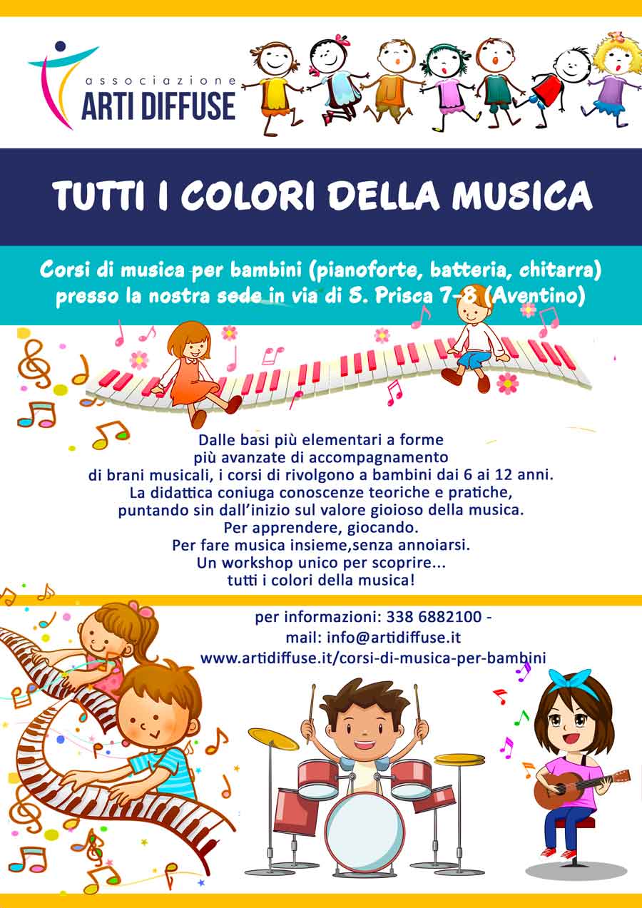 corsi di musica per bambini